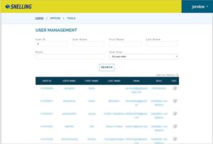 Snelling Admin Tool